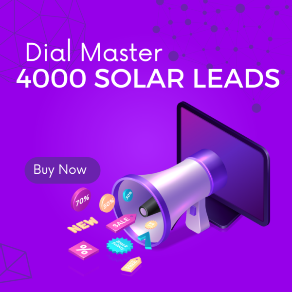 4000 US Solar Leads